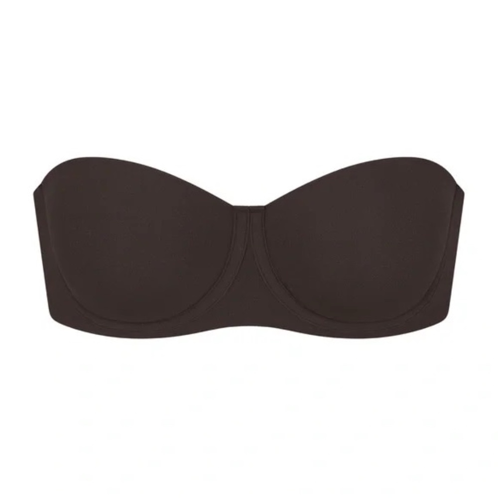 NWT Skims Fits Everybody Strapless Bra Espresso